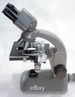 Labor Arzt Forschungs Mikroskop BECK DIAMAX binokular 100-1000x + Köhlerbeleucht