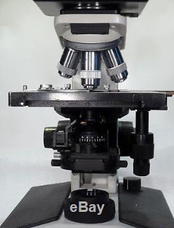 Labor Arzt Forschungs Mikroskop Leitz Laborlux S binokular 150 1500x