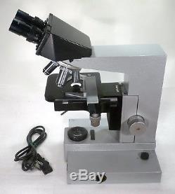 Labor Arzt Forschungs Mikroskop Leitz SM-LUX binokular 40-1000x + Phasenkontrast