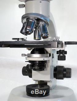 Labor Arzt Mikroskop Will BX200 binokular Hellfeld 50-1250x Köhlerbeleuchtung