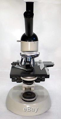 Labor Arzt Mikroskop Will BX200 monokular + Fototubus Hellfeld 50-400x (1000x)