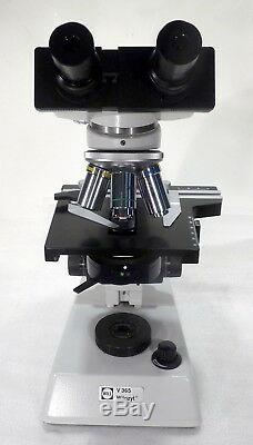 Labor Arzt Mikroskop Wilozyt für Hellfeld Dunkelfeld Phasenkontrast 125-1250x