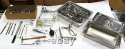 Large Vintage Medical Instrument Lot Tools & Accessories
