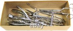 Large Vintage Medical Instrument Lot Tools & Accessories