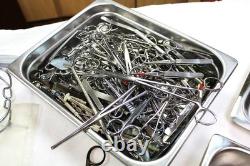 Large Vintage Medical Instrument Lot Tools & Accessories