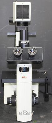 Leica DM IL Trinocular Inverted Fluorescence Microscope