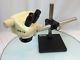 Leica GZ4 Binocular Microscope with Boom Stand and 10X eyepieces Stereo Zoom