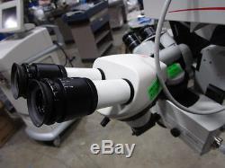 Leica M-500 M500 M501 Dual Head Surgical Operating Microscope System TESTED