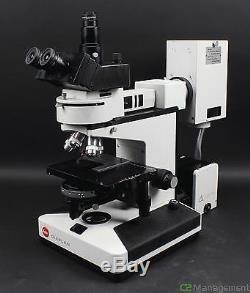 Leitz Diaplan Fluorescent Microscope with 5x Objectives