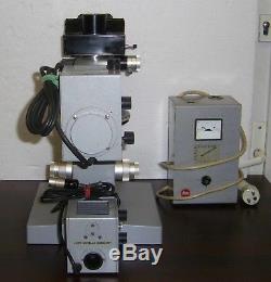 Leitz Ortholux II POL BK Polarization petrographic microscope Leica Mikroskop