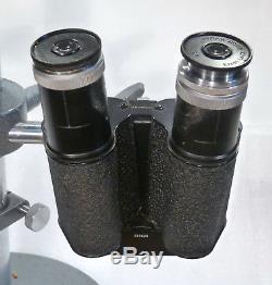 Leitz Stereomikroskop Prismenlupe mit Schwenk Stativ Vergr. 3,5x / erweiterbar