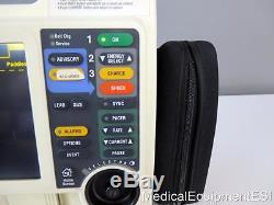 Lifepak 12 Biphasic 3 Lead ECG AED Pacing with Case & New Batteries
