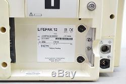 Lifepak 12 MonoPhasic 3 Lead ECG AED ANALYZE PACE (11270,73,74,75,76)