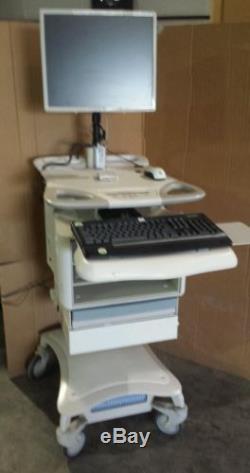 Lionville Systems iPoint. 3 Mobile Computing Workstation/ Medical Cart With 19 LCD