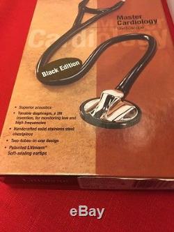 Littman Master Cardiology Stethoscope Black Edition Model 2161
