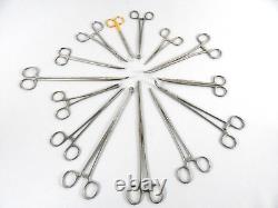 Lot Of 14 Assorted Medical Forceps V. Muller, Miltex, Jarit, Aesculap, Weck, Konig