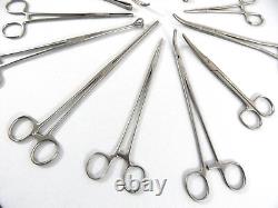 Lot Of 14 Assorted Medical Forceps V. Muller, Miltex, Jarit, Aesculap, Weck, Konig