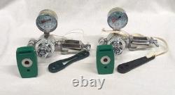 Lot Of 2 Western Medica, M1-870-P Medical Oxygen Regulator