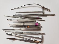 Lot Of 20 Padgett Different Types Medical Instruments