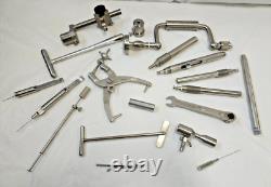 Lot of 18 Surgical / Medical Instruments Synthes, IMS, Codman -Cpix4info