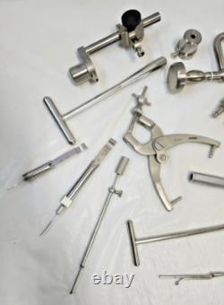 Lot of 18 Surgical / Medical Instruments Synthes, IMS, Codman -Cpix4info