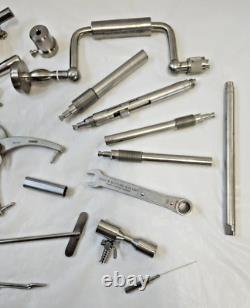Lot of 18 Surgical / Medical Instruments Synthes, IMS, Codman -Cpix4info
