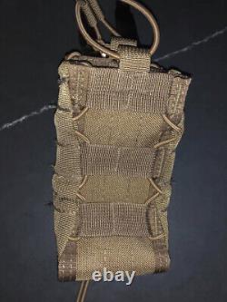 Lot of High Speed Gear HSGI X2RP Taco MOLLE Pouch FDE x2 Medical Taco x1 Coms x1