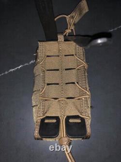 Lot of High Speed Gear HSGI X2RP Taco MOLLE Pouch FDE x2 Medical Taco x1 Coms x1