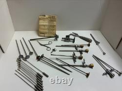 Lot of Urology Instruments Laparoscopy, Karl Storz, Linvatec, Codman, GEOC