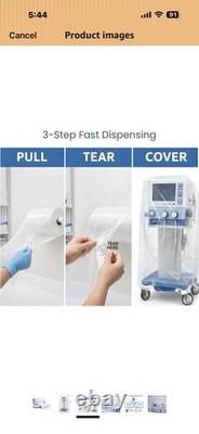 MABIS Disposable Medical Equipment Covers on Roll, Protective Dust