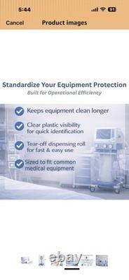 MABIS Disposable Medical Equipment Covers on Roll, Protective Dust