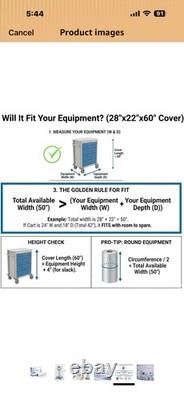 MABIS Disposable Medical Equipment Covers on Roll, Protective Dust