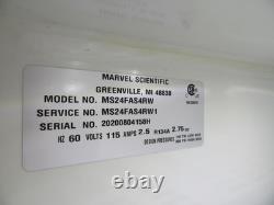 MARVEL SCIENTIFIC MS24FAS4RW 24 FREEZER, AUTO DEFROST 4.7 CU FT 52WR10 with key