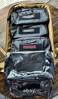 MERET Savior 7 Pro Combat Medical Pack Tan With 5 Internal Modules