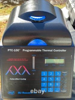 MJ Research PTC-100 Programmable Thermal Controller 96 Well TESTED