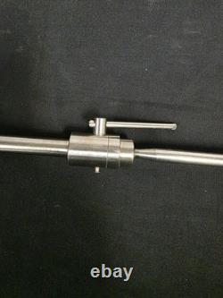Medflex Universal Swivel Ball Mount Post with Rail Clamp 69053
