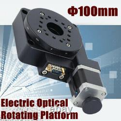 Medical Equipment HT03RA100 High-precision Electric Rotating Platform Worm Gear