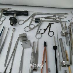 Medical Equipment Lot 60+ Surgical Items Herwig, R. Wolf, Medtronic, Inox & more