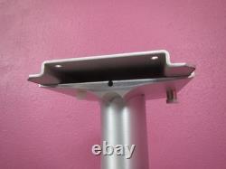 Medical Equipment Monitor Cart Stand with Quick Release Mount, Basket, Cord Wrap