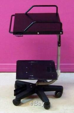 Medical Equipment Universal Monitor Laptop Rolling Cart Stand Desk Trolley
