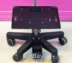 Medical Equipment Universal Monitor Laptop Rolling Cart Stand Desk Trolley
