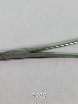 Medical Instruments Lot Of 5 Forceps Scissor Handle Codman Mueller Stryker MJ1