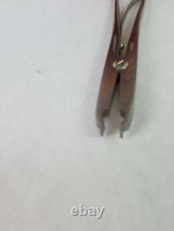 Medical Instruments Lot Of 5 Forceps Scissor Handle Codman Mueller Stryker MJ1