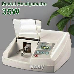 Medical Lab Equipment Dental Amalgamator 110V 35W Motor High Speed Durable LCD