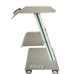 Medical Mobile Dental Trolley Cart Built-in Socket Equipment withFoot Brake