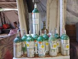 Medical Oxygen Tanks (Lot Of 11)