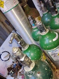 Medical Oxygen Tanks (Lot Of 11)