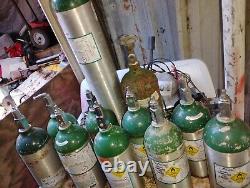 Medical Oxygen Tanks (Lot Of 11)