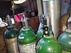 Medical Oxygen Tanks (Lot Of 11)