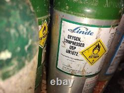 Medical Oxygen Tanks (Lot Of 11)